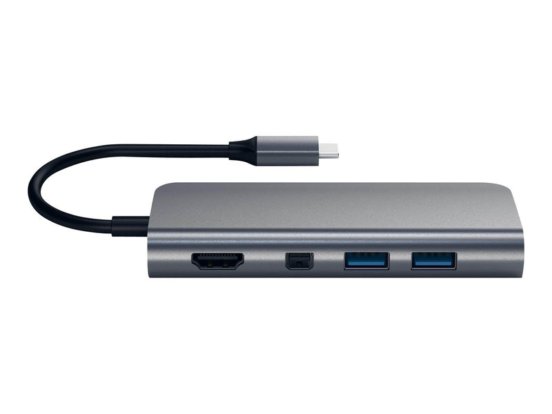 Satechi Aluminum Type-C Multimedia Adapter Dock - Space Grey