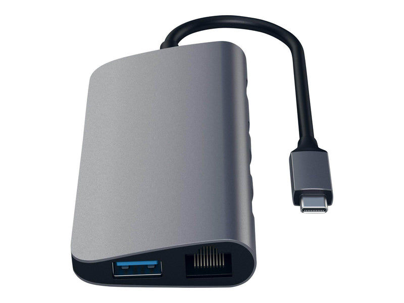 Satechi Aluminum Type-C Multimedia Adapter Dock - Space Grey
