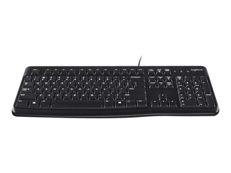 Logitech K120 Corded Keyboard - FR - Tastaturen - Französisch - Schwarz