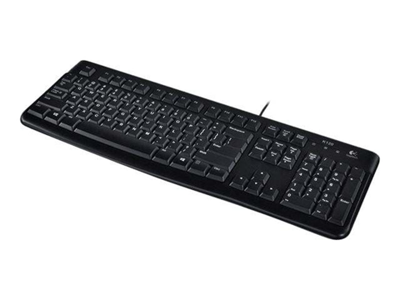 Logitech K120 Corded Keyboard - FR - Tastaturen - Französisch - Schwarz