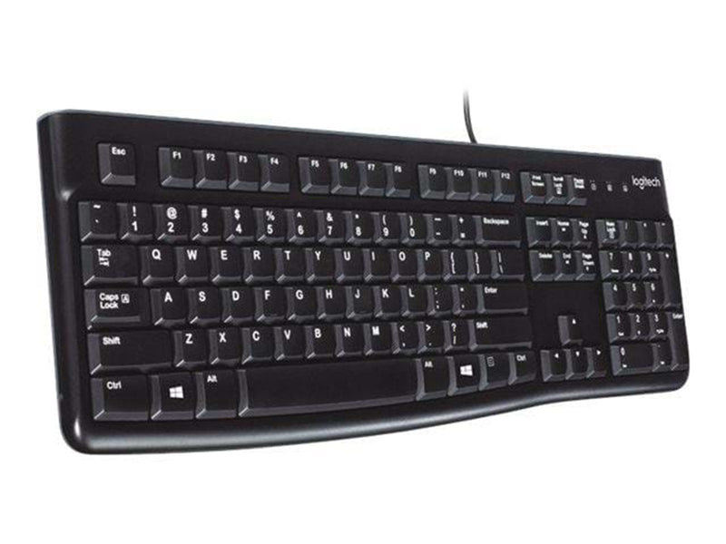 Logitech K120 Corded Keyboard - FR - Tastaturen - Französisch - Schwarz