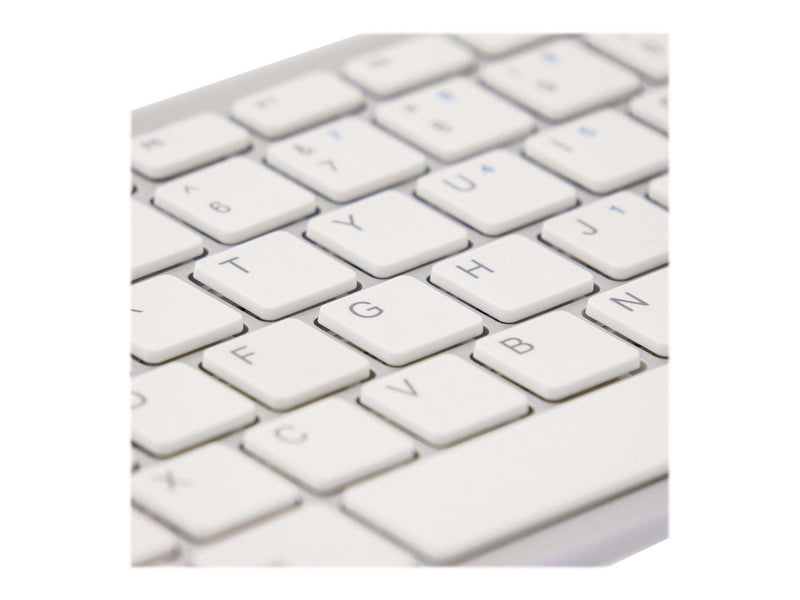 R-Go Tools R-Go Compact Tastatur AZERTY (BE) hvid kablet - Tastaturen - Weiss