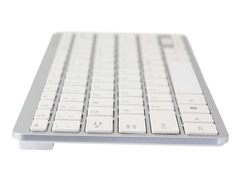 R-Go Tools R-Go Compact Tastatur AZERTY (BE) hvid kablet - Tastaturen - Weiss