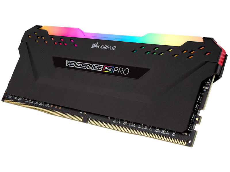 Corsair Vengeance RGB PRO DDR4-2666 - 16GB - CL16 - Dual Channel (2 pcs) - Intel XMP - Schwarz mit RGB