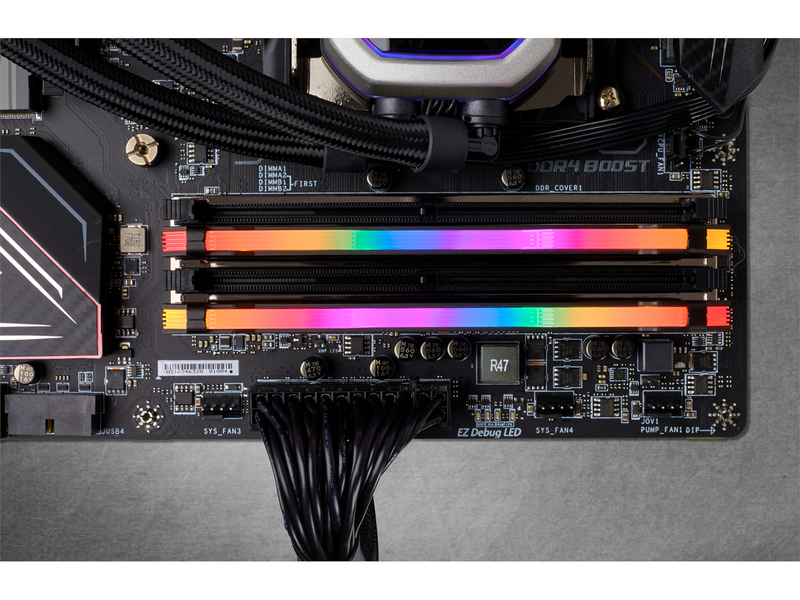 Corsair Vengeance RGB PRO DDR4-2666 - 16GB - CL16 - Dual Channel (2 pcs) - Intel XMP - Schwarz mit RGB