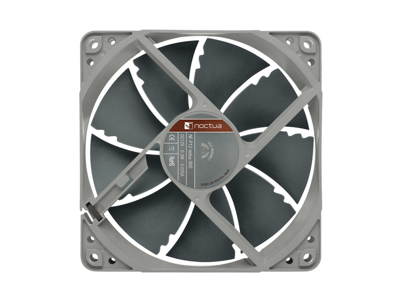 Noctua NF-P12 redux-900 - Gehäuselüfter - 120mm - Schwarz - 13 dBA