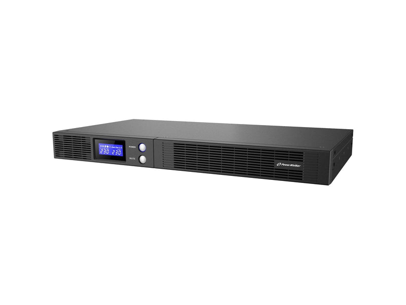 BlueWalker 10121047 - PowerWalker VI R1U - 500VA/300W - Line Interactive UPS