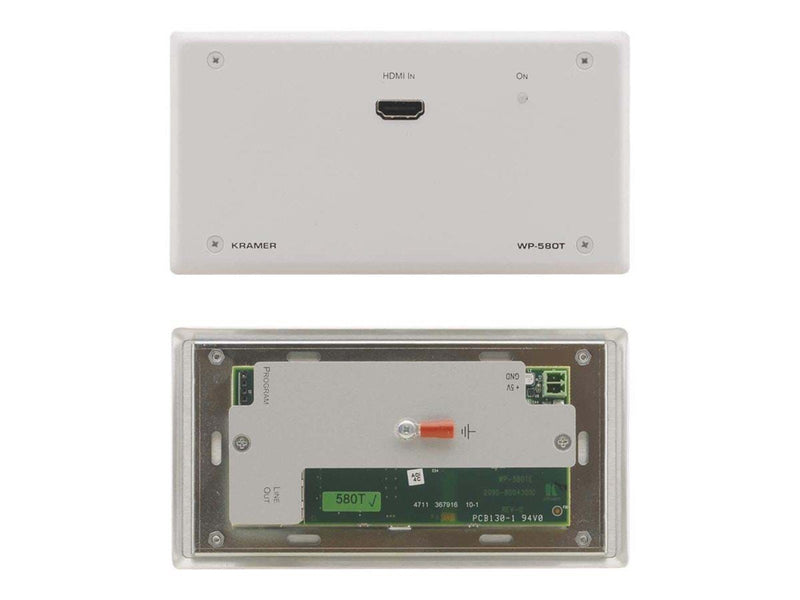 Kramer Electronics Kramer WP-580T Active Wall Plate - HDMI over HDBaseT Twisted Pair Transmitter