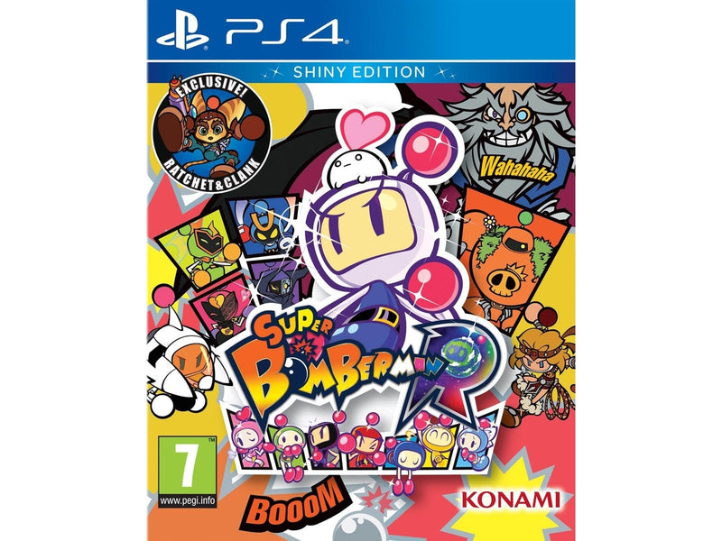 Super Bomberman R - Shiny Edition - Sony PlayStation 4 - Action - PEGI 7
