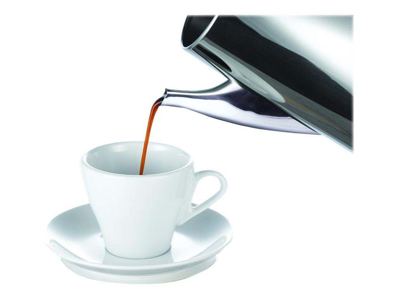C3 Basic Eco - electric percolator - bright stainless steel