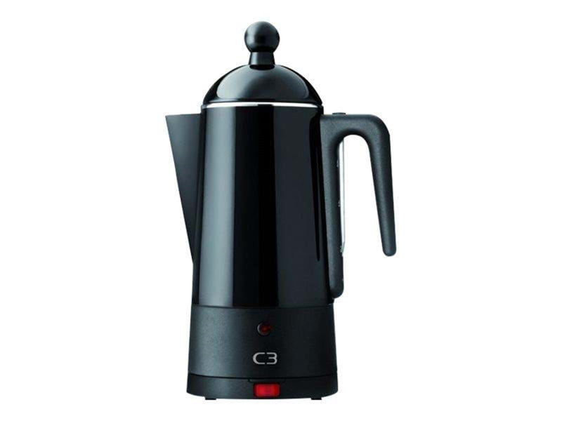 C3 Design Eco - electric percolator - black