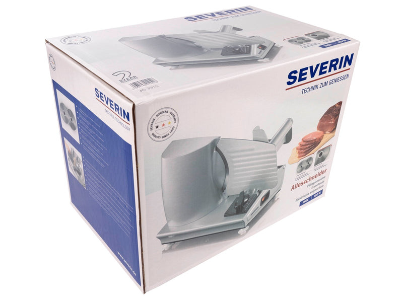 SEVERIN Aufschnittmaschine AS 3915 - slicer - silver - 180 W