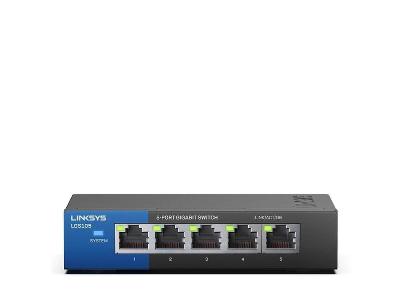 Linksys LGS105 5-Port Business Desktop Gigabit Switch