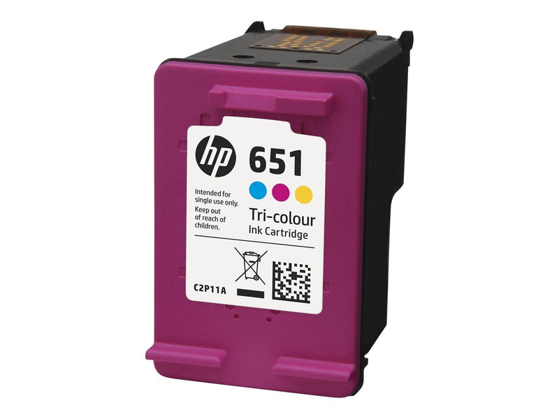 HP 651 / C2P11AE (Cyan Magenta Yellow) Ink - Tintenpatrone Dye-based tricolour