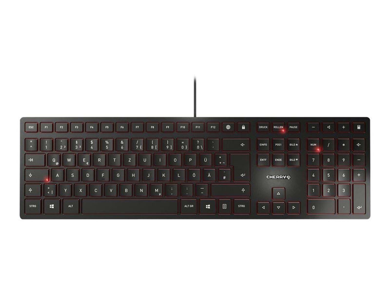 Cherry KC 6000 slim - Tastaturen - Schwarz