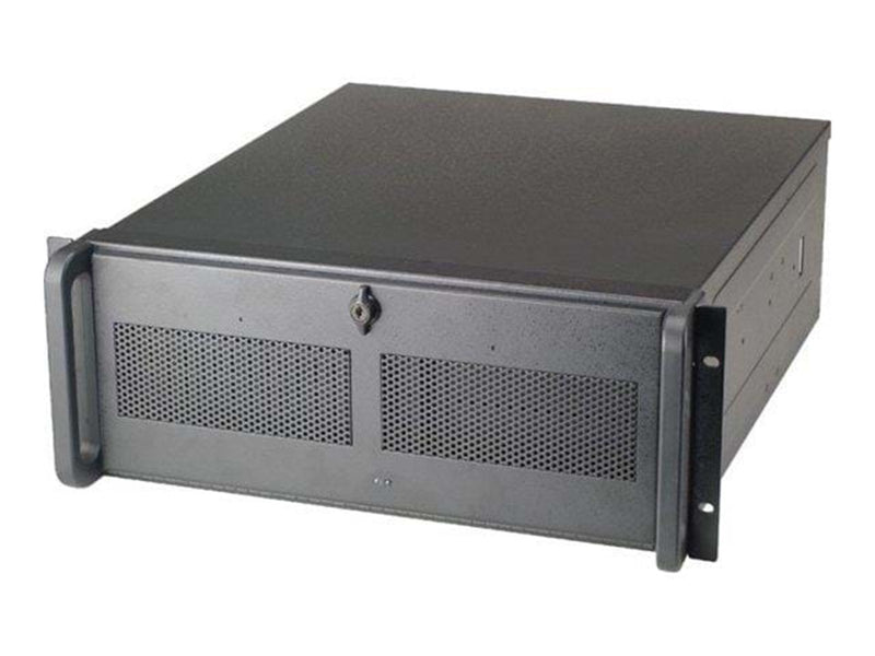 Chieftec UNC-410S-B-U3-OP 19" 4U chassi No PSU B - Gehäuse - Server (Rack) - Schwarz