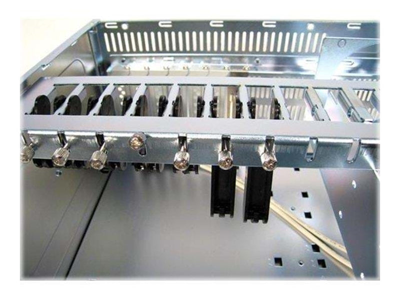 Chieftec UNC-410S-B-U3-OP 19" 4U chassi No PSU B - Gehäuse - Server (Rack) - Schwarz