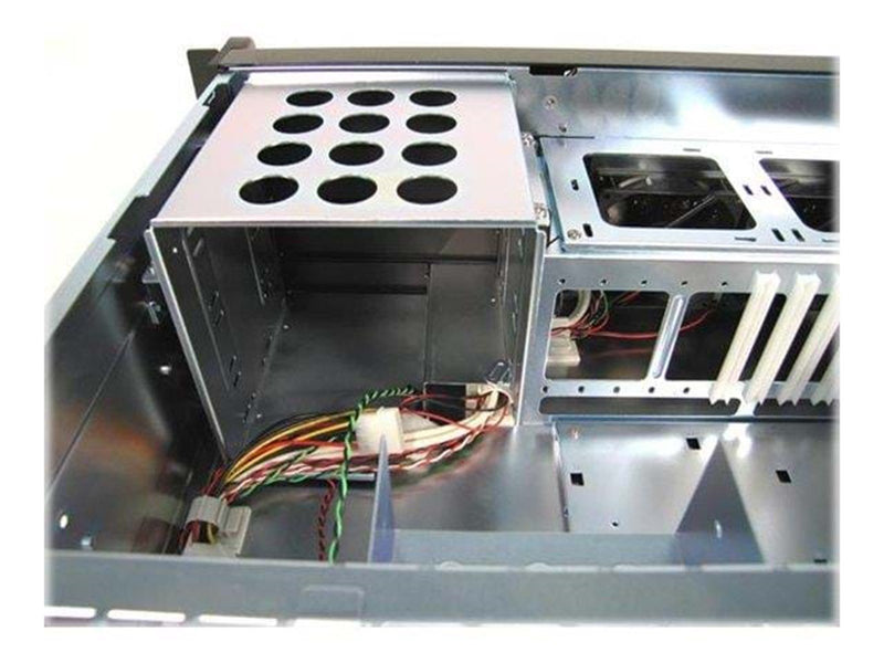 Chieftec UNC-410S-B-U3-OP 19" 4U chassi No PSU B - Gehäuse - Server (Rack) - Schwarz