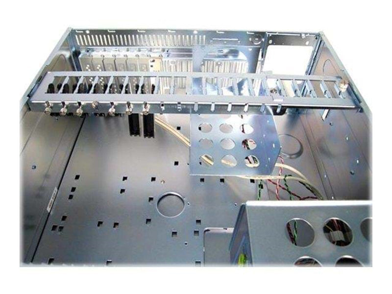 Chieftec UNC-410S-B-U3-OP 19" 4U chassi No PSU B - Gehäuse - Server (Rack) - Schwarz