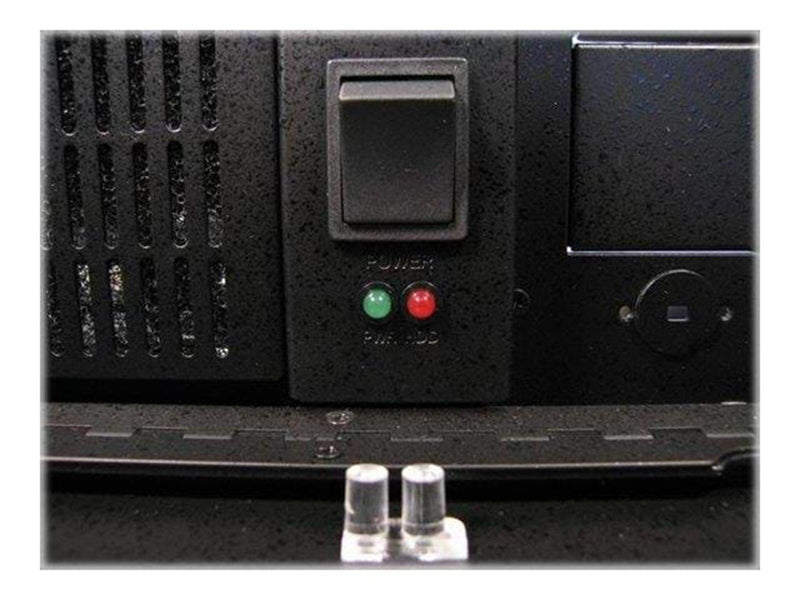 Chieftec UNC-410S-B-U3-OP 19" 4U chassi No PSU B - Gehäuse - Server (Rack) - Schwarz