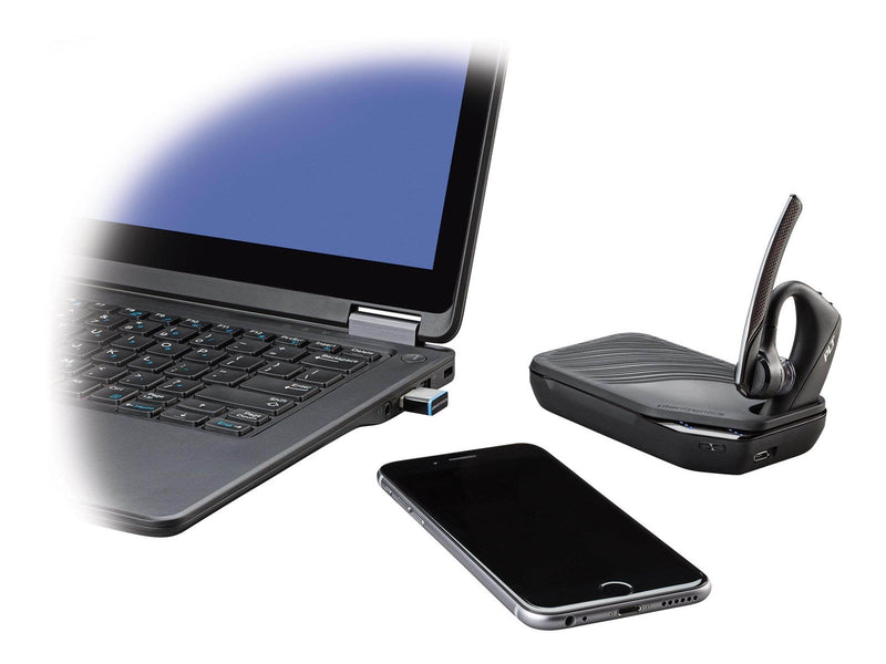 Poly Voyager 5200 UC Mono w/ Charging Stand (BT600)