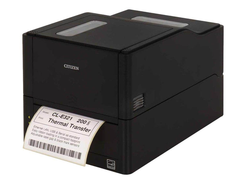 Citizen Systems CL-E321 Label Printer Black (LAN/ USB/ Serial)