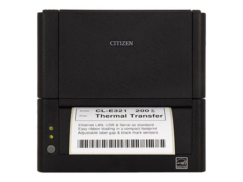 Citizen Systems CL-E321 Label Printer Black (LAN/ USB/ Serial)