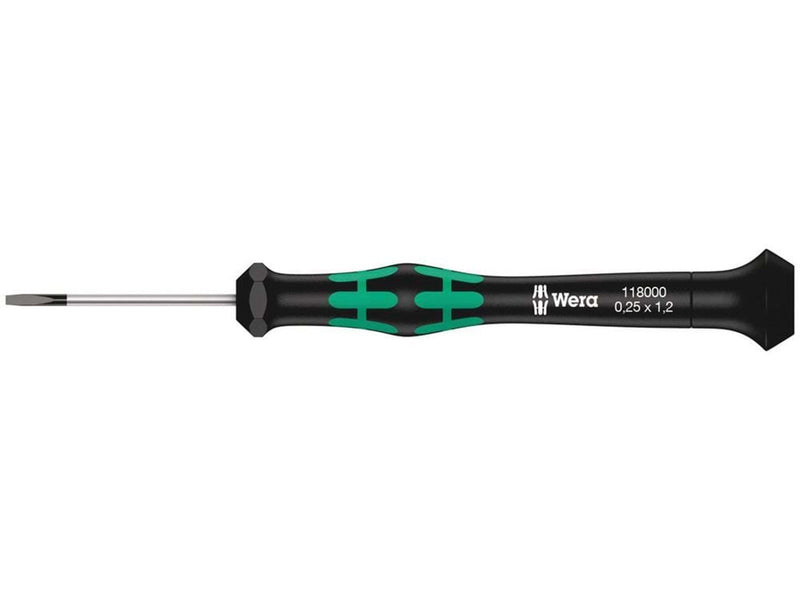 Wera 2035 Elektroniker-Schlitzschraubendreher, 0.25 x 1.2 x 40 mm