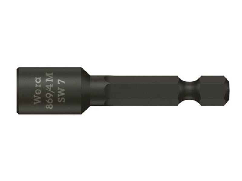 Wera 869/4 M Steckschlüsseleinsätze, magnetisch, 7.0 x 65 mm