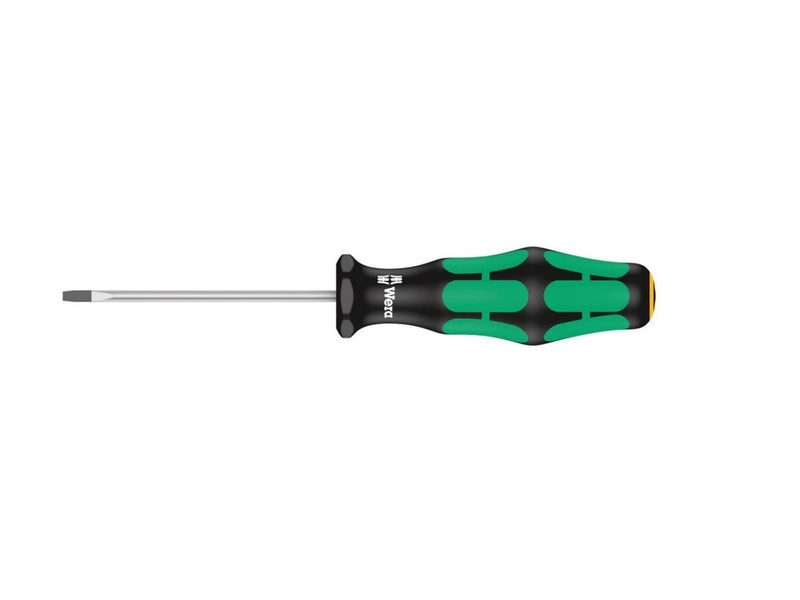Wera 335 Schlitz-Schraubendreher - Elektrikerklinge, 0.6 x 3.5 x 100 mm