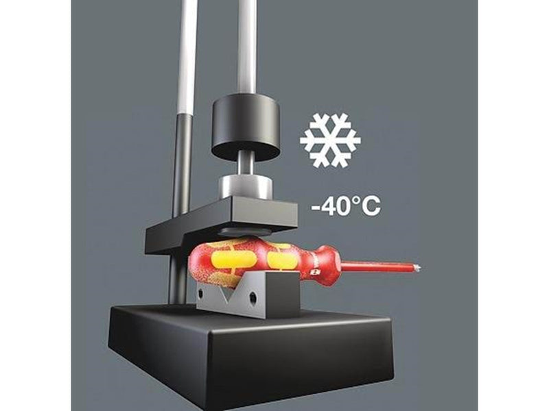 Wera 167 i VDE-isolierter TORX®-Schraubendreher, TX 10 x 80 mm