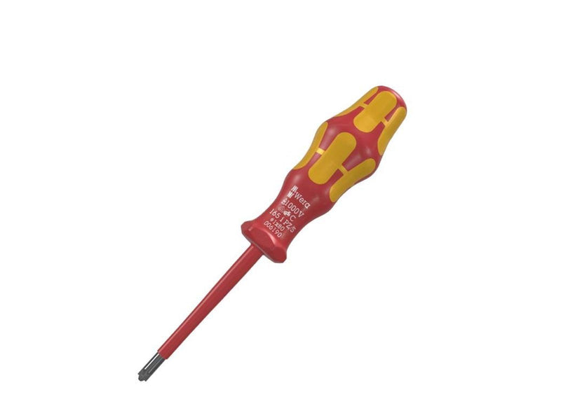Wera 165 i PZ/S VDE-isolierte Schraubendreher für PlusMinus-Schrauben (Pozidriv/Schlitz), PZ/S  1 x 80 mm