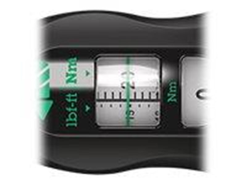 Wera Click-Torque A 5 Drehmomentschlüssel mit Umschaltknarre, 1/4 Zoll Vierkant, 2.5 - 25 Nm