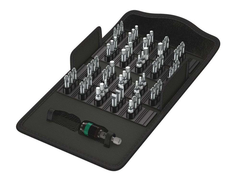 Wera Bit-Sortiment, Bit-Safe 61 Universal 1, 61-teilig