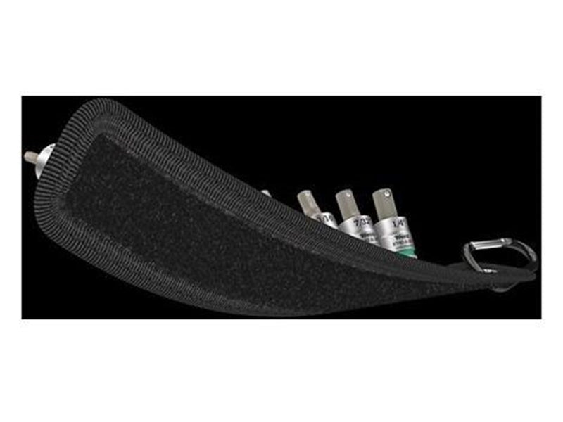 Wera Belt 2 Zyklop Bitnuss-Satz Innensechskant, mit Haltefunktion, 1/4"-Antrieb, 8-teilig