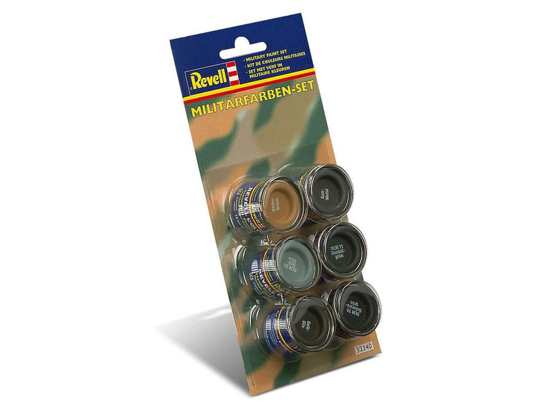 Revell Enamel Paint-Legerkleurenset