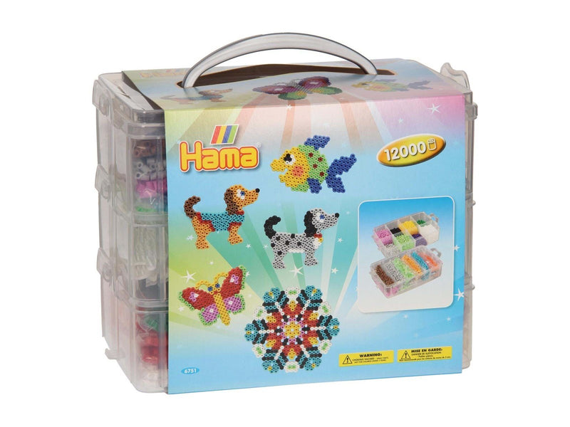 Hama Ironing Beads Set Storage box - large 12.000pcs.