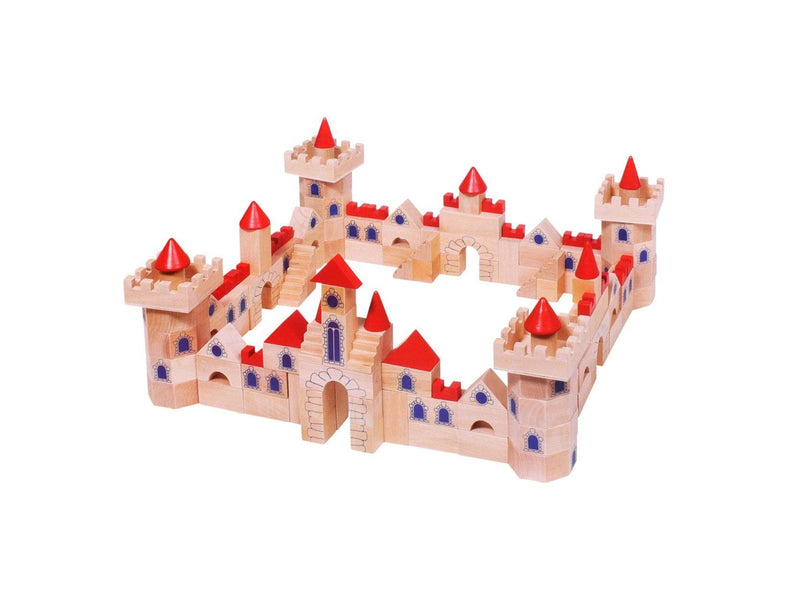 Goki Wooden Building Blocks Castle