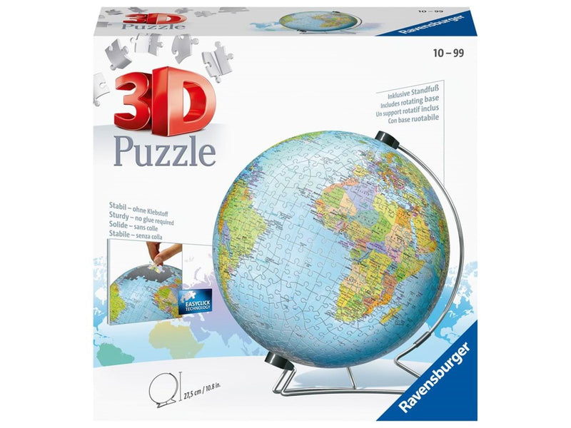 Ravensburger 3D Globe Earth 540pcs 3D Puzzle