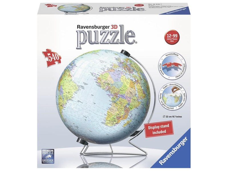 Ravensburger 3D Globe Earth 540pcs 3D Puzzle