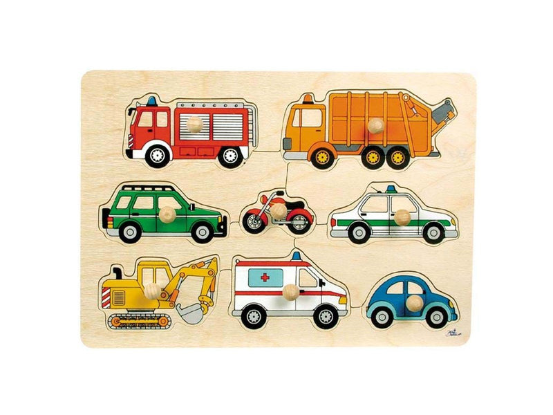 Goki Bubble Puzzle Traffic Holz