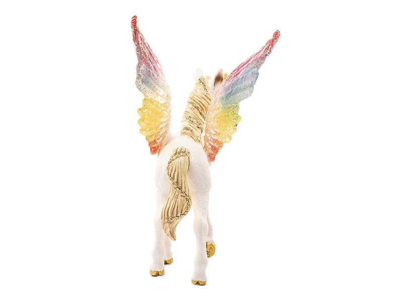 Schleich Winged rainbow unicorn foal