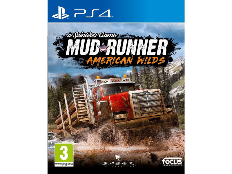 MudRunner - American Wilds Edition - Sony PlayStation 4 - Rennspiel - PEGI 3