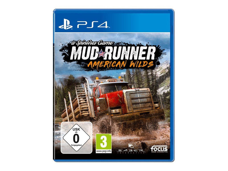 MudRunner - American Wilds Edition - Sony PlayStation 4 - Rennspiel - PEGI 3