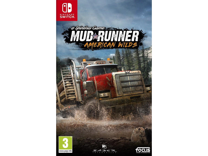 MudRunner - American Wilds Edition - Nintendo Switch - Simulation - PEGI 3