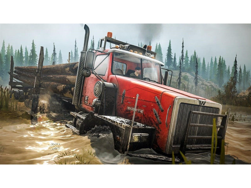 MudRunner - American Wilds Edition - Nintendo Switch - Simulation - PEGI 3