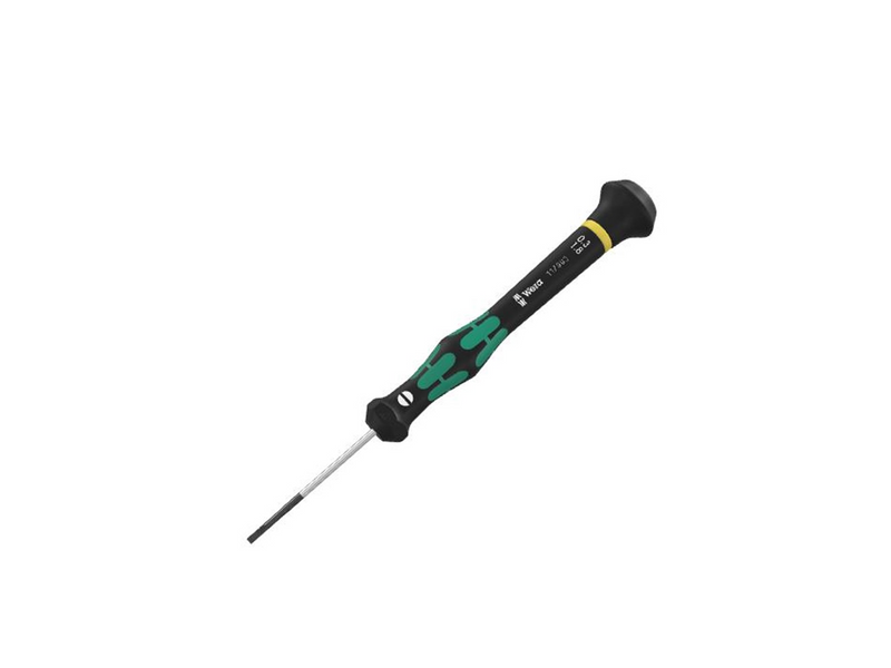 Wera 2035 Elektroniker-Schlitzschraubendreher, 0.40 x 2.0 x 60 mm