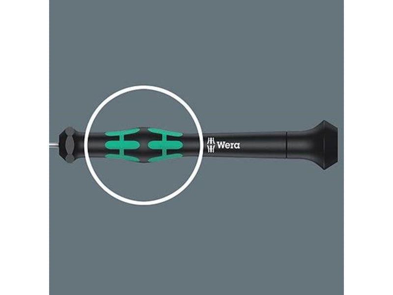 Wera 2035 Elektroniker-Schlitzschraubendreher, 0.40 x 2.0 x 60 mm
