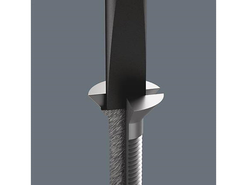 Wera 2035 Elektroniker-Schlitzschraubendreher, 0.40 x 2.0 x 60 mm