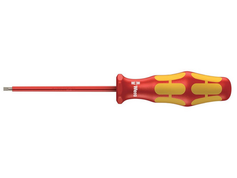 Wera 160 i VDE Insulated screwdriver for slotted screws 0.5 x 3.